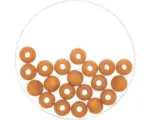 Hornbach Perle Polaris hellbraun matt 8 mm 15 Stück