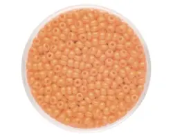 Rocailles satt orange 2,6 mm 17 g