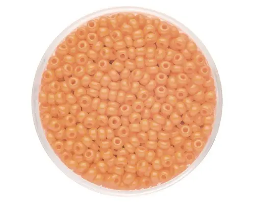 Rocailles satt orange 2,6 mm 17 g