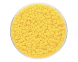 Rocailles satt eigelb 2,6 mm 17 g