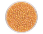 Hornbach Perle Rocailles mit Silbereinzug orange 2,6 mm 17 g