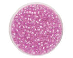 Hornbach Perle Rocailles mit Silbereinzug pink 2,6 mm 17 g