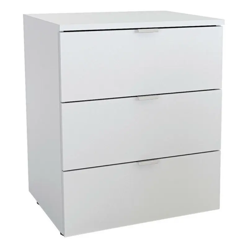 Nachtkästchen in Weiß