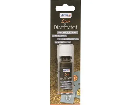 Lack für Blattmetall seidenmatt 20 ml