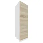 XXXLutz Lauterach - Ihr Möbelhaus bei Bregenz Geschirrschrank 60/207/57 cm in Weiß, Sonoma Eiche