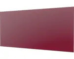 Hornbach Infrarot Glasheizung Vitalheizung HVH600GS 58,5x118,5 cm weinrot 600 Watt