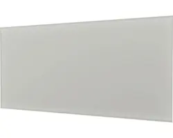 Infrarot Glasheizung Vitalheizung HVH600GS 58,5x118,5 cm platinum grau 600 Watt