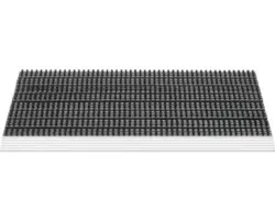 Metallrahmenmatte Fantastic schwarz 43x75 cm