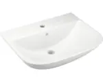 Hornbach Waschtisch basano halbrund 55x44 cm weiß