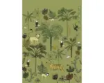 Hornbach Fototapete Vlies 842142 842142 Bambino XVIII Dschungel grün 4-tlg. 200 x 280 cm