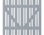 Hornbach Einzeltor Konsta Eco ohne Schloßfräsung 100 x 80 cm grau