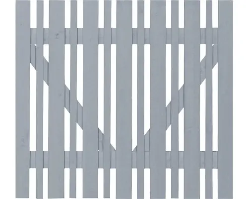 Einzeltor Konsta Eco ohne Schloßfräsung 100 x 80 cm grau