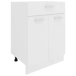 K&uuml;chenunterschrank 60/82/46 cm in Wei&szlig;