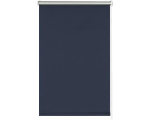 Klemmrollo Verdunklung ohne Bohren Thermo blau 45x150 cm inkl. Klemmträger