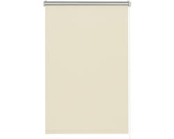 Klemmrollo Verdunkelung ohne Bohren Thermo beige 60x150 cm inkl. Klemmträger