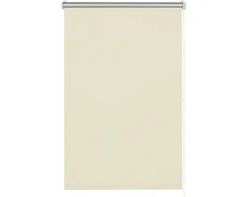 Klemmrollo Verdunkelung ohne Bohren Thermo beige 75x150 cm inkl. Klemmträger