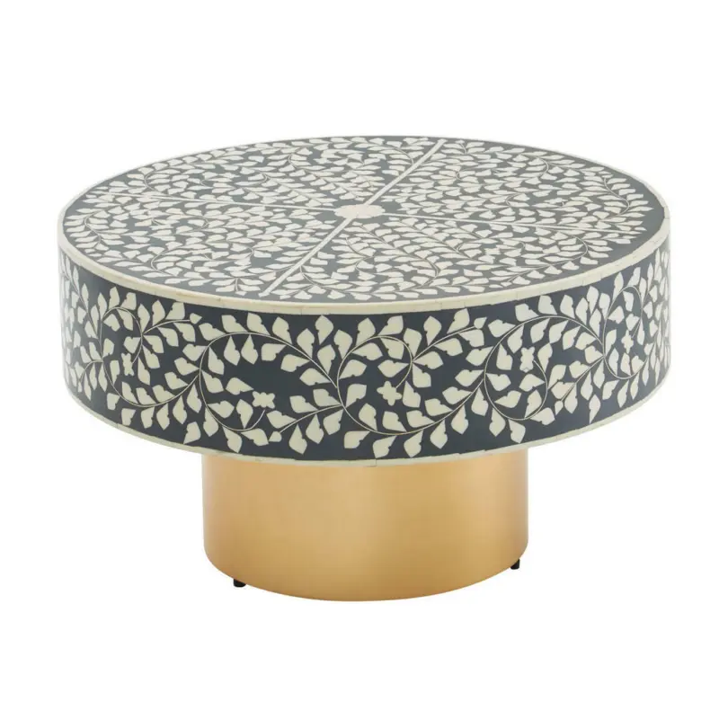 Couchtisch in Kunststoff 60/60/35 cm