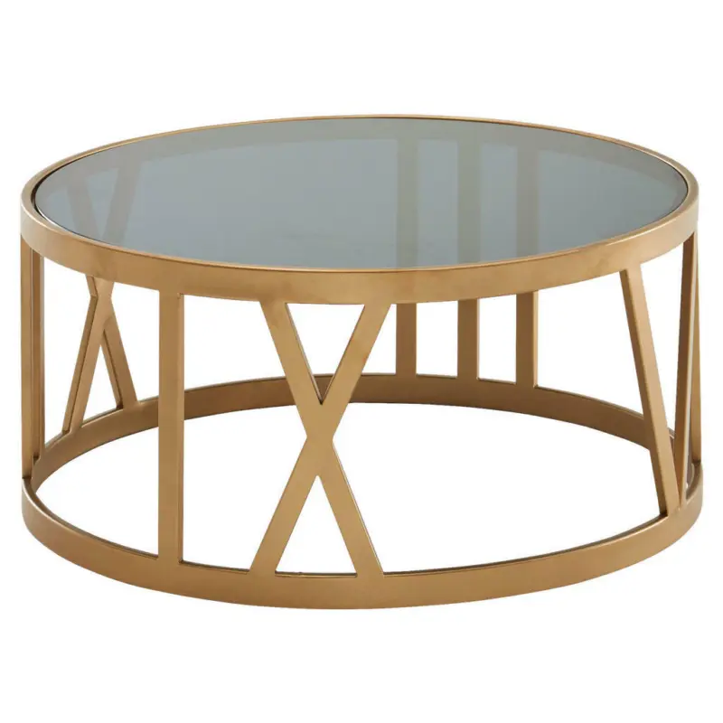 Couchtisch in Metall 60/60/30 cm