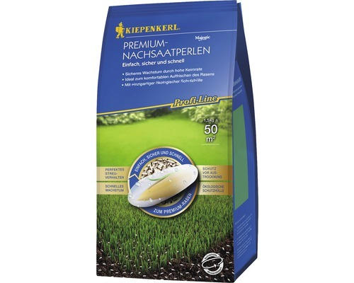 Rasensamen Kiepenkerl Premium-Nachsaatperlen 1,5 kg / 50 m²