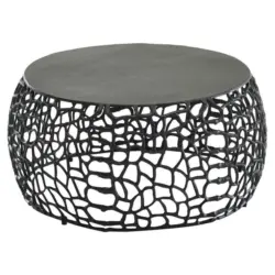 Couchtisch in Metall 66/66/30 cm