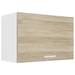 Küchenoberschrank 60/40/31 cm in Weiß, Sonoma Eiche