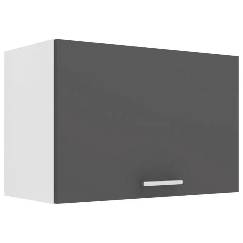 K&uuml;chenoberschrank 60/40/31 cm in Anthrazit, Wei&szlig;