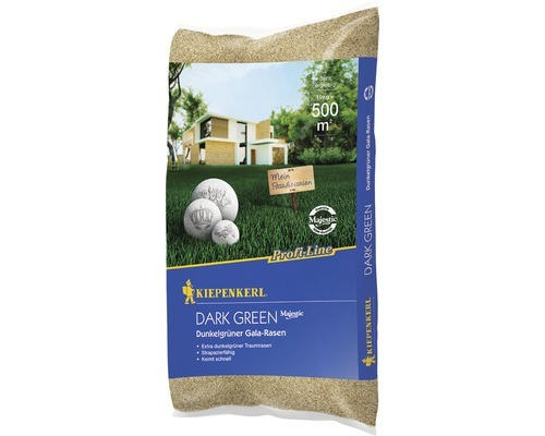 Rasensamen Kiepenkerl Dunkelgrüner Gala-Rasen 10 kg / 500 m²