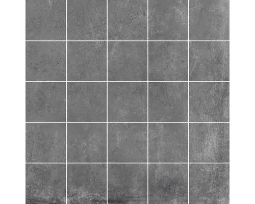 Feinsteinzeugmosaik Gare du Nord 30,0x30,0 grau