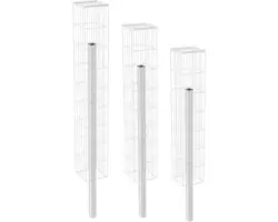 Gabionensäule Wilk 25 x 25 x 180 cm feuerverzinkt
