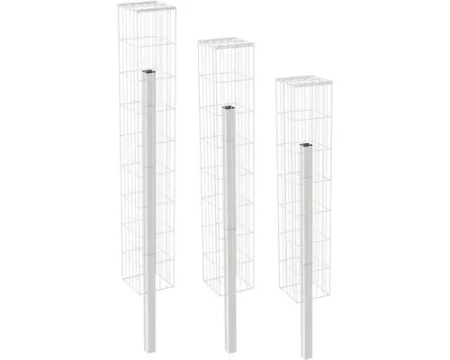 Gabionensäule Wilk 25 x 25 x 180 cm feuerverzinkt