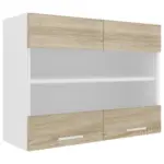 XXXLutz Lauterach - Ihr Möbelhaus bei Bregenz Küchenoberschrank 80/60/31 cm in Weiß, Sonoma Eiche