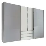 XXXLutz Lauterach - Ihr Möbelhaus bei Bregenz Schwebetürenschrank in Weiß, Hellgrau