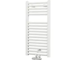 Badheizkörper Schulte München 775x400 mm weiß mit Mittelanschluss