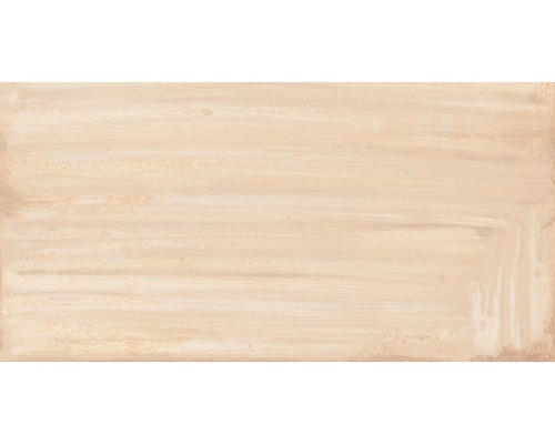 Steinzeug Wandfliese Bayaz 30,0x60,0 cm beige glänzend