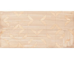 Steinzeug Dekorfliese Rebeco 30,0x60,0 cm beige glänzend