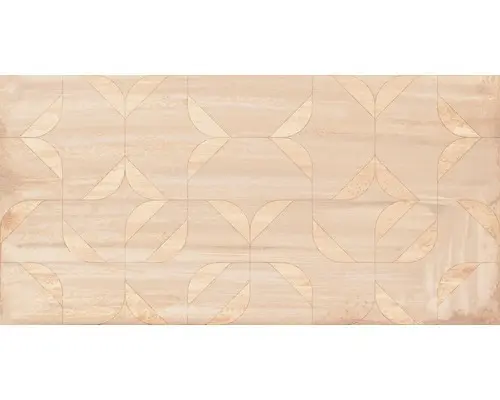 Steinzeug Dekorfliese Rebeco 30,0x60,0 cm beige glänzend