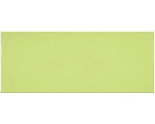 Steinzeug Wandfliese Happy 20,0x50,0 cm grün glänzend