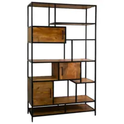 Regal 120/202/40 cm Braun