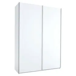 Schwebetürenschrank in Weiß