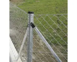 Ecksäule Oktavia 2000 Ø 5,9x235 cm verzinkt