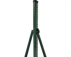 Ecksäule für Dübelplatte Oktavia 2000 Ø 5,9x135 cm grün