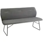 XXXLutz Lauterach - Ihr Möbelhaus bei Bregenz Sitzbank 156/88/62 cm in Anthrazit, Schwarz