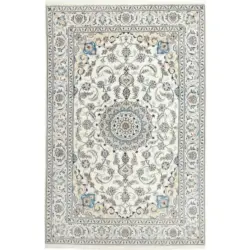 Orientteppich Nain Tabas Creme