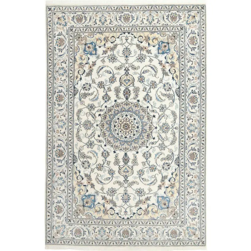 Orientteppich Nain Tabas Creme