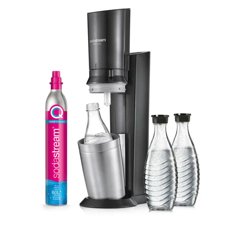 Sodastream Crystal 3.0 inkl. 3 Flaschen