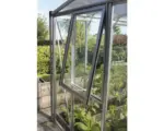 Hornbach Seitenfenster Vitavia Zeus Comfort ohne Verglasung 70,8x86,2 cm Aluminium eloxiert