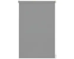 Gardinia EasyFix Rollo ohne Bohren 75x150 cm steingrau inkl. Klemmträger