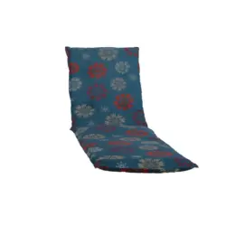 Liegenauflage in Anthrazit Blume