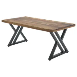 Esstisch in Holz, Metall