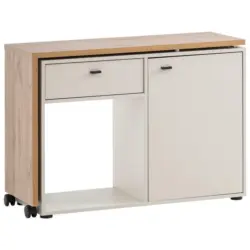 Schreibtisch in Creme, Beige